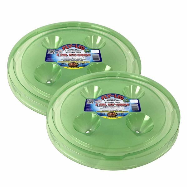 3 PACK – 5 Gallon Bucket Fly-Condo™- Turn any 5 gallon bucket into a Fly Trap - Default Title - 3-pack-5-gallon-bucket-fly-condo™-turn-any-5-gallon-bucket-into-a-fly-trap
