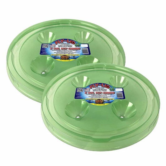 3 PACK – 5 Gallon Bucket Fly-Condo™- Turn any 5 gallon bucket into a Fly Trap - Default Title - 3-pack-5-gallon-bucket-fly-condo™-turn-any-5-gallon-bucket-into-a-fly-trap