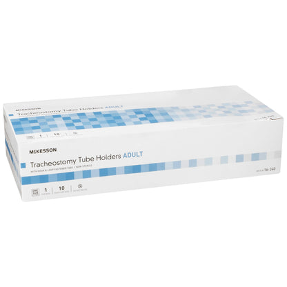 Tracheostomy Tube Holder McKesson One Size Fits Most Adult, Packaging Type- Box of 10