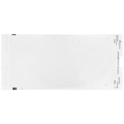 Sterilization Pouch McKesson Argent Sure-Check Ethylene Oxide (EO) Gas / Steam 5-1/4 X 10 Inch Transparent / Blue Self Seal Paper / Film, Packaging Type- Box