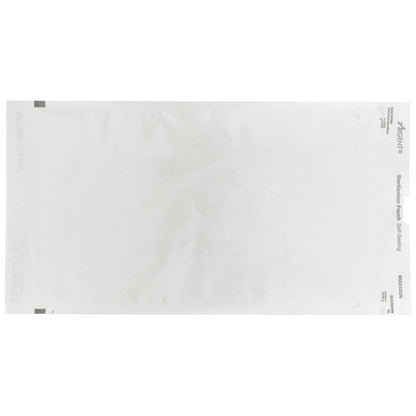 Sterilization Pouch McKesson Argent Sure-Check Ethylene Oxide (EO) Gas / Steam 7-1/2 X 13 Inch Transparent / Blue Self Seal Paper / Film, Packaging Type- Box