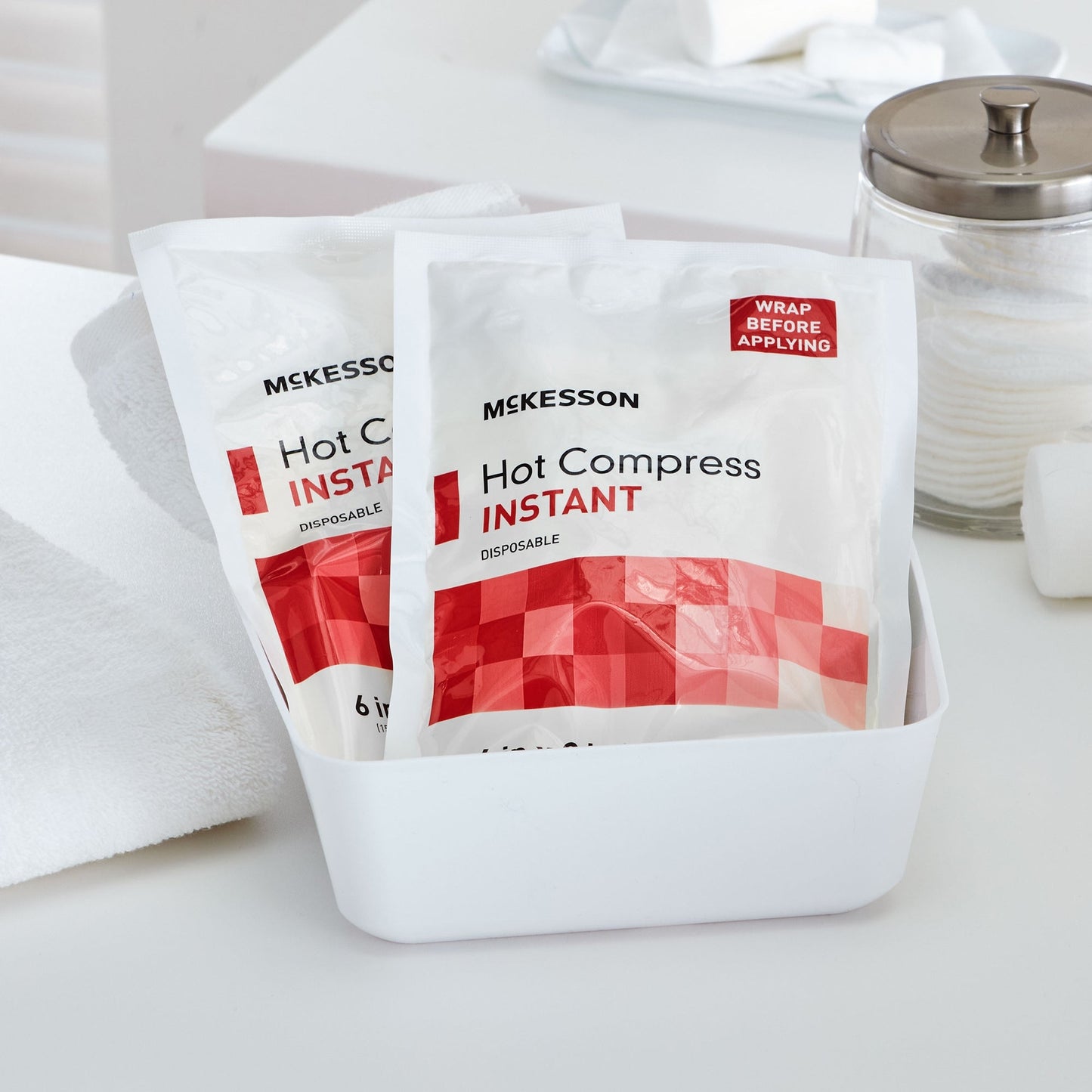 Instant Hot Pack McKesson General Purpose Large Plastic Disposable, Packaging Type- Each