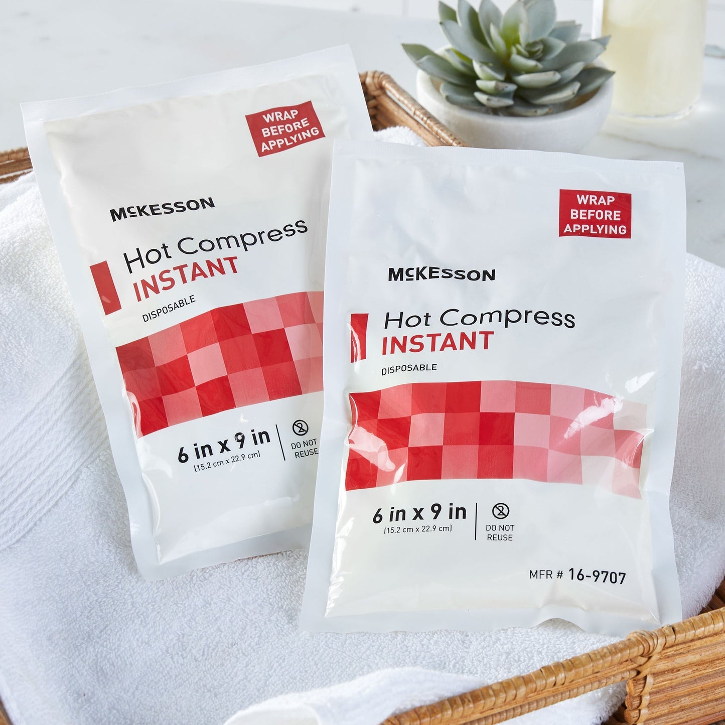 Instant Hot Pack McKesson General Purpose Large Plastic Disposable, Packaging Type- Each