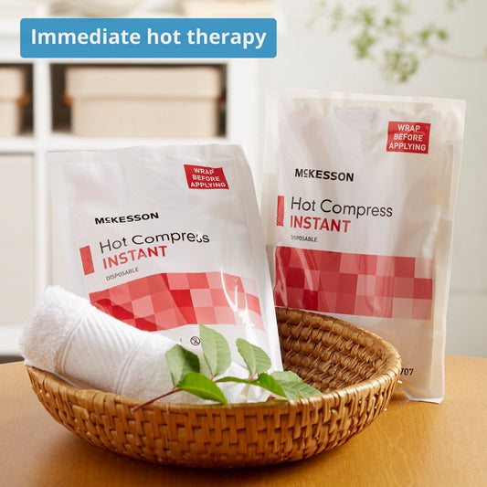 Instant Hot Pack McKesson General Purpose Large Plastic Disposable, Packaging Type- Each