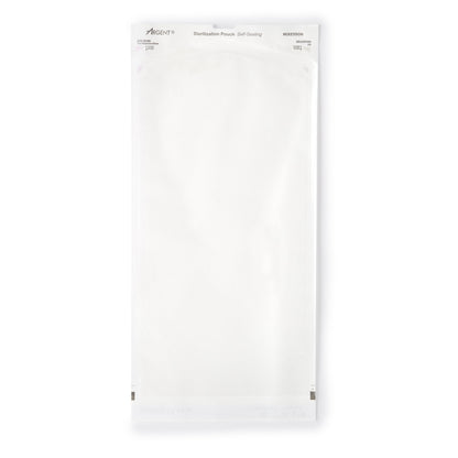 Sterilization Pouch McKesson Argent Sure-Check Ethylene Oxide (EO) Gas / Steam 8 X 16 Inch Transparent / Blue Self Seal Paper / Film, Packaging Type- Box