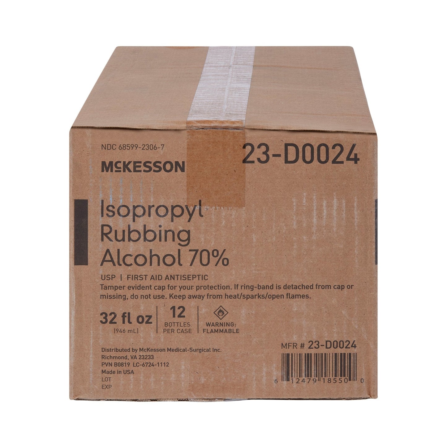 Antiseptic McKesson Brand Topical Liquid 32 oz. Bottle, Packaging Type- Each
