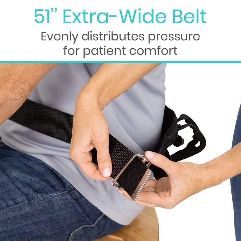 Transfer Belt with Handles - gait-transfer-belt