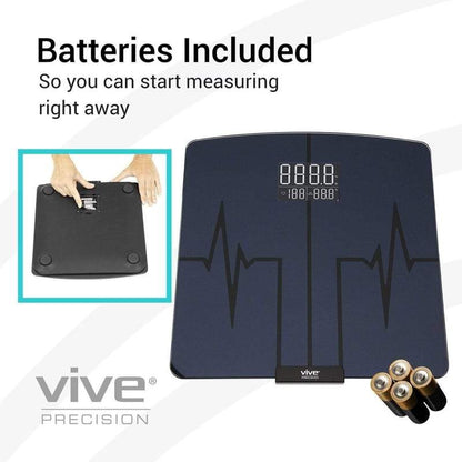 Digital Heart Rate Scale Compatible with Smart Devices - heart-rate-ito-scales