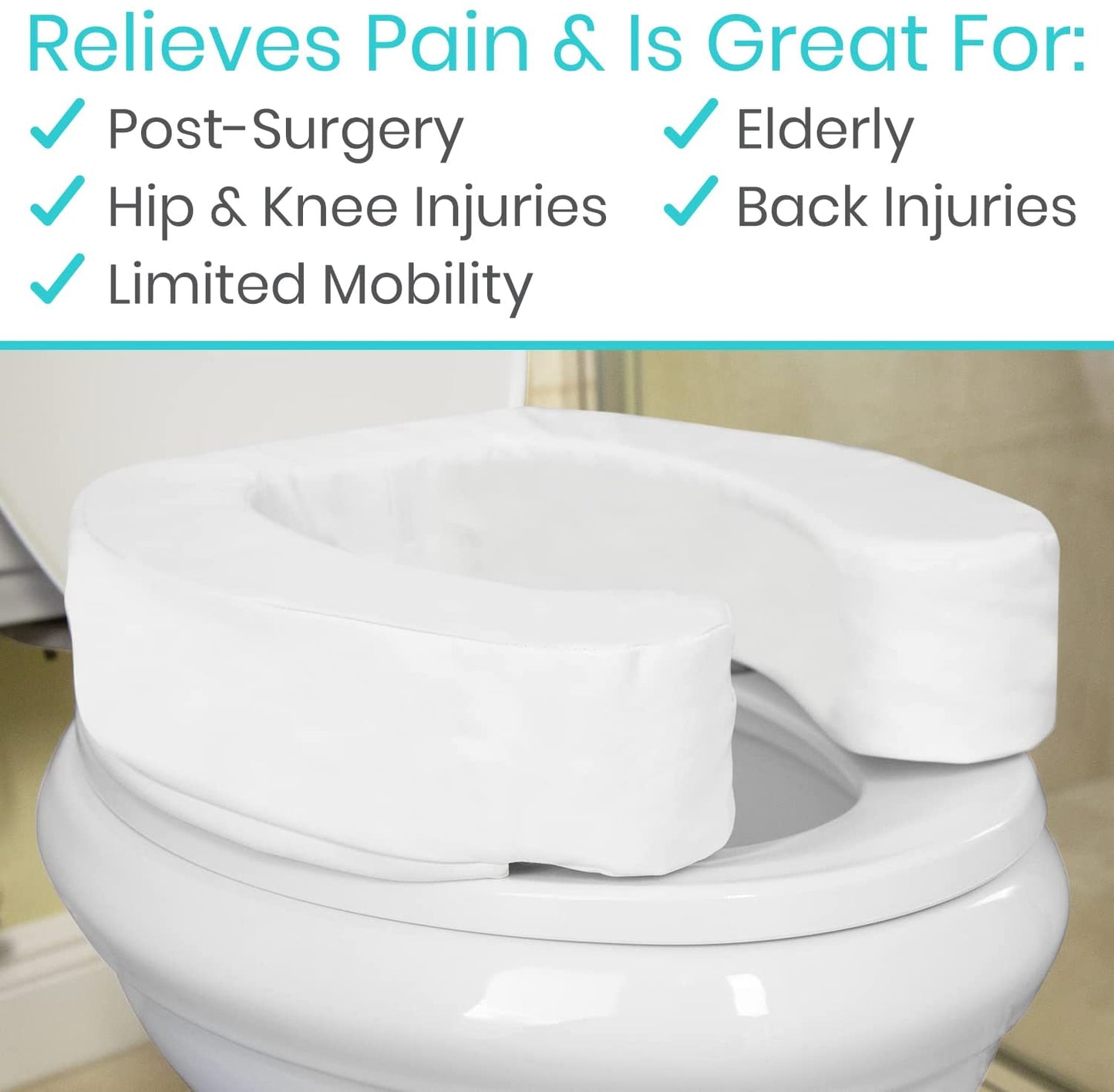 Toilet Seat Cushion (4 inch) - toilet-seat-cushion-4-inch