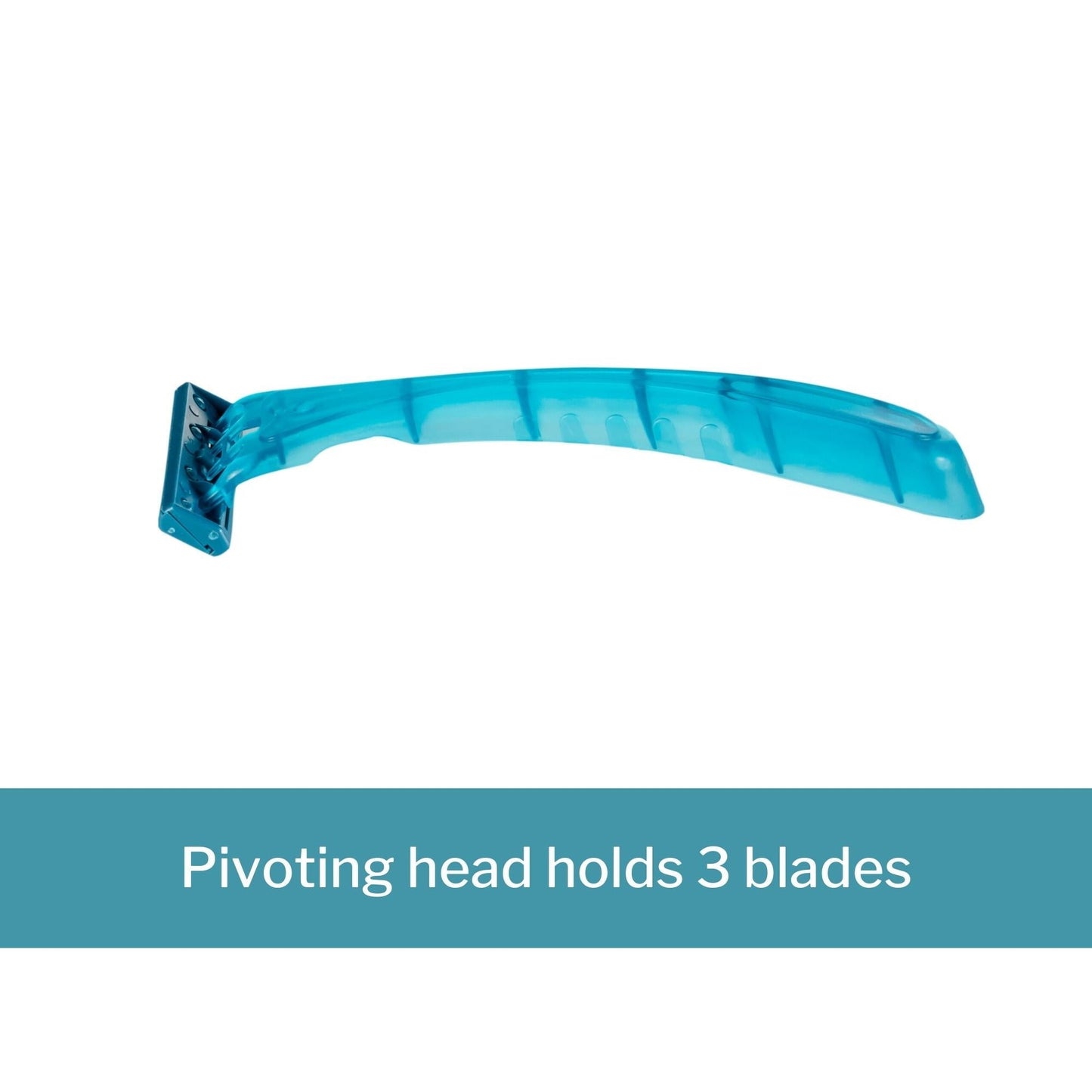 Personal Razor with Lubricating Strip McKesson Single Edge Triple Blade NonSterile Disposable, Packaging Type- Box