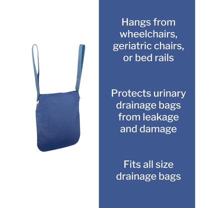 Urinary Drainage Bag Holder McKesson For Wheelchair, Geri-chair or Bed Rails, Packaging Type- Each