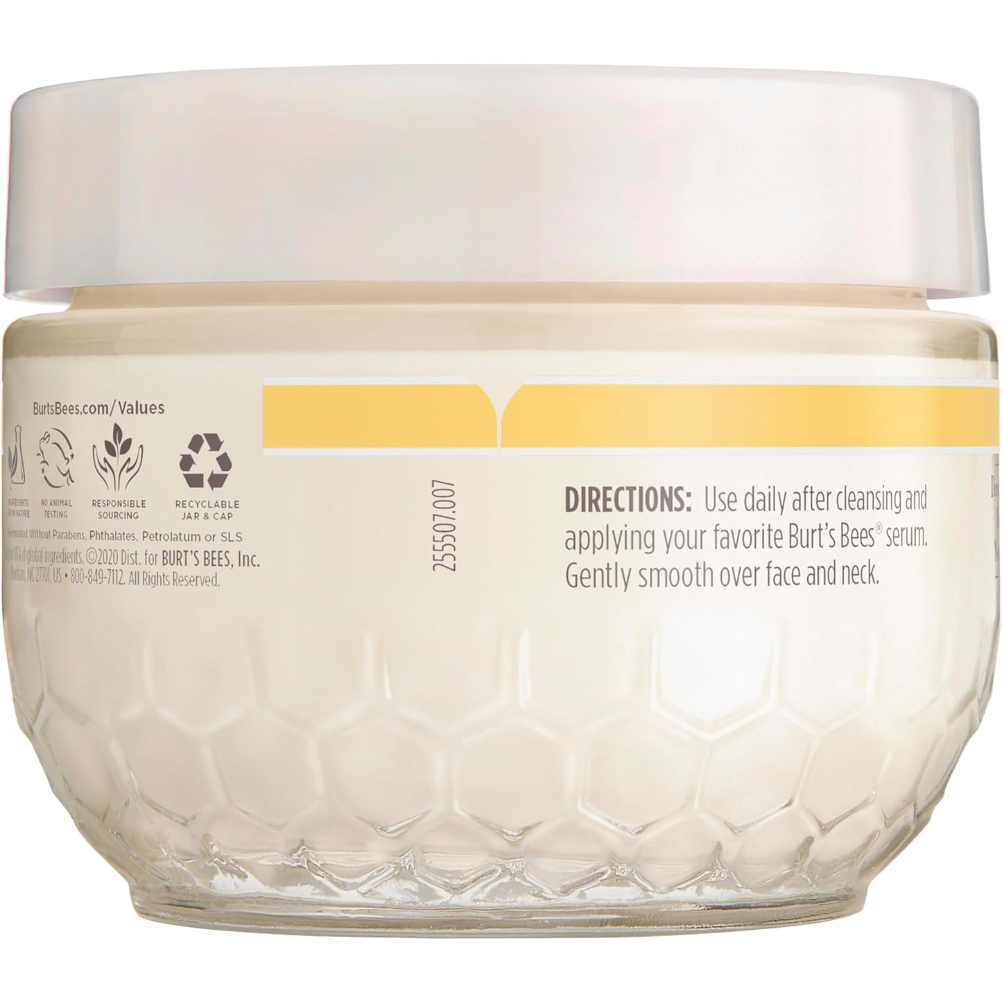 Facial Moisturizer Burt's Bees Firming 1.8 oz. Jar Scented Cream, Packaging Type- 3 Count
