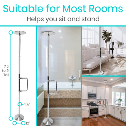 Floor to Ceiling Grab Bar - floor-to-ceiling-grab-bar