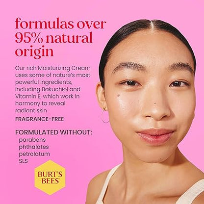 Facial Moisturizer Burt's Bees Firming 1.8 oz. Jar Scented Cream, Packaging Type- 3 Count