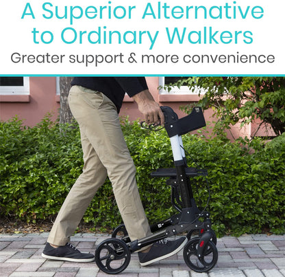 Walker Rollator - Lightweight Foldable Walking Transport - rollator-walker