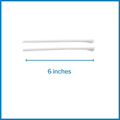 Swabstick McKesson Cotton Tip Plastic Shaft 6 Inch Sterile 2 per Pack, Packaging Type- Box