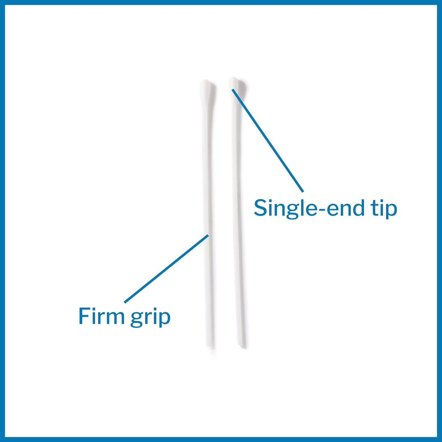 Swabstick McKesson Cotton Tip Plastic Shaft 6 Inch Sterile 2 per Pack, Packaging Type- Box