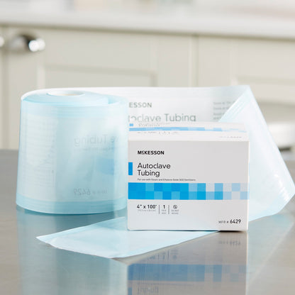 McKesson Sterilization Tubing 4 Inch X 100 Foot, Packaging Type- Box