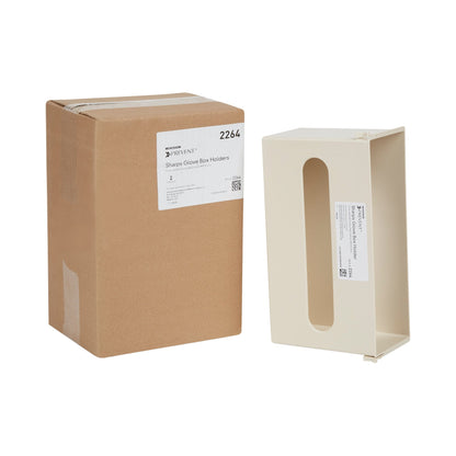 Glove Box Holder McKesson Prevent Vertical Mounted 1-Box Capacity Putty 3-7/8 X 6-1/2 X 11 Inch Plastic, Packaging Type- Each