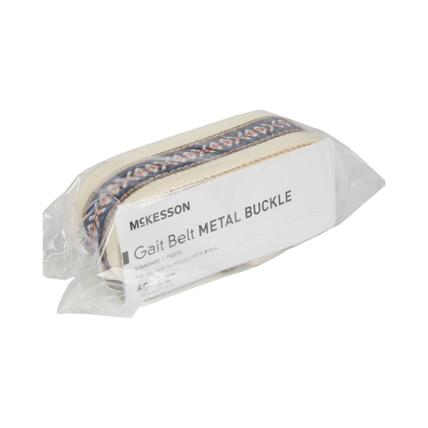 Gait Belt McKesson 60 Inch Length Fiesta Design, Packaging Type- Each
