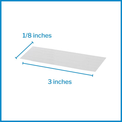 Skin Closure Strip McKesson 1/8 X 3 Inch Nonwoven Material Reinforced Strip White, Packaging Type- Box