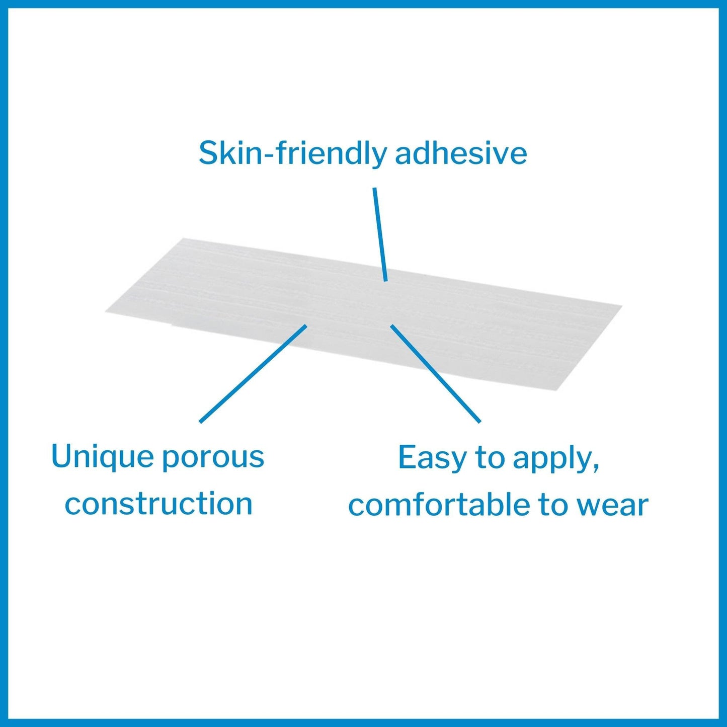 Skin Closure Strip McKesson 1/8 X 3 Inch Nonwoven Material Reinforced Strip White, Packaging Type- Box