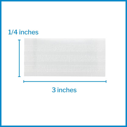 Skin Closure Strip McKesson 1/4 X 3 Inch Nonwoven Material Reinforced Strip White, Packaging Type- Box