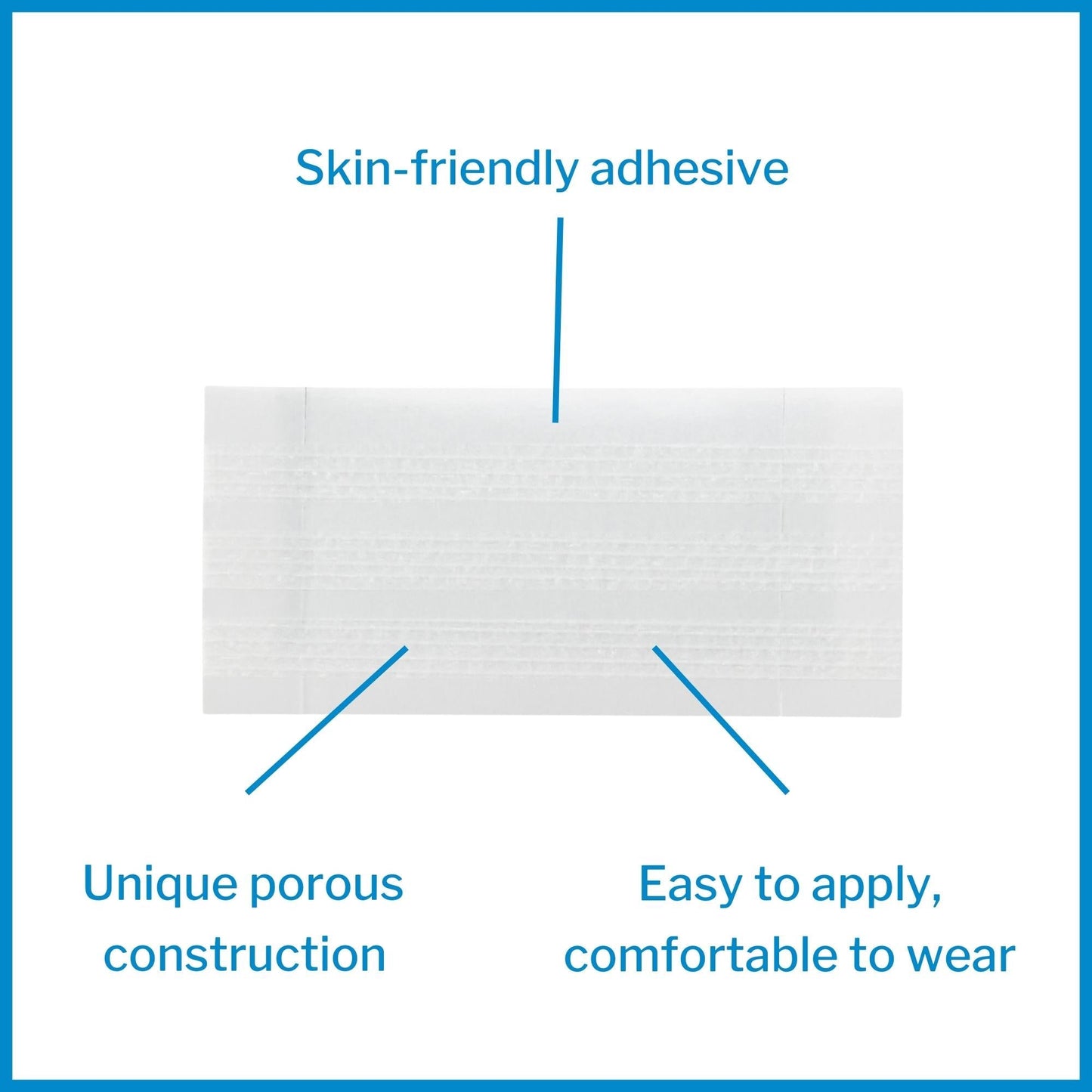 Skin Closure Strip McKesson 1/4 X 3 Inch Nonwoven Material Reinforced Strip White, Packaging Type- Box