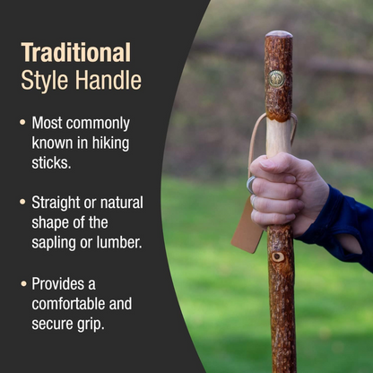 Walking Stick Brazos Twisted Trekker Wood 58 Inch Height Sassafras