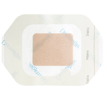 Transparent Film Dressing with Pad DermaView II™ Island 3-1/2 X 4 Inch Frame Style Delivery Rectangle Sterile