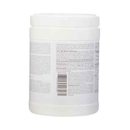 McKesson Surface Disinfectant Premoistened Manual Pull Wipe 65 Count Canister Alcohol Scent NonSterile, Packaging Type- Box