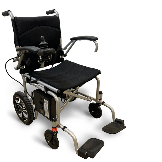 Journey Air Silver Lightweight Folding Power Chair