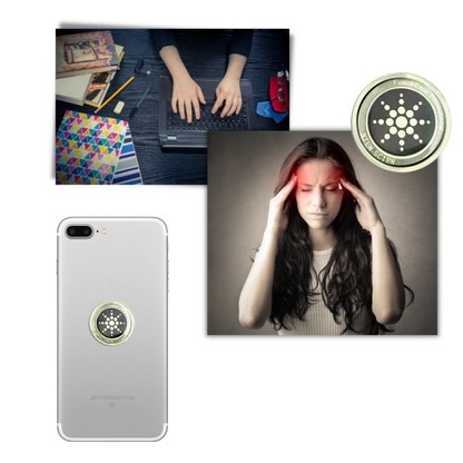 SafeWave™ EMF Anti-Radiation Stickers - Protect Against Smartphone Radiation (6-Pack)