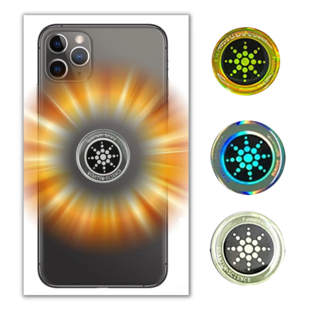 SafeWave™ EMF Anti-Radiation Stickers - Protect Against Smartphone Radiation (6-Pack)