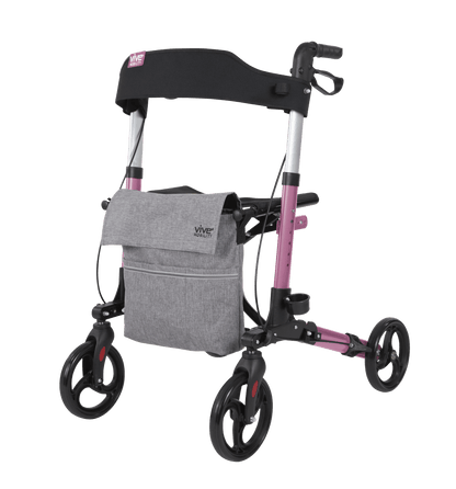 Walker Rollator - Lightweight Foldable Walking Transport - rollator-walker