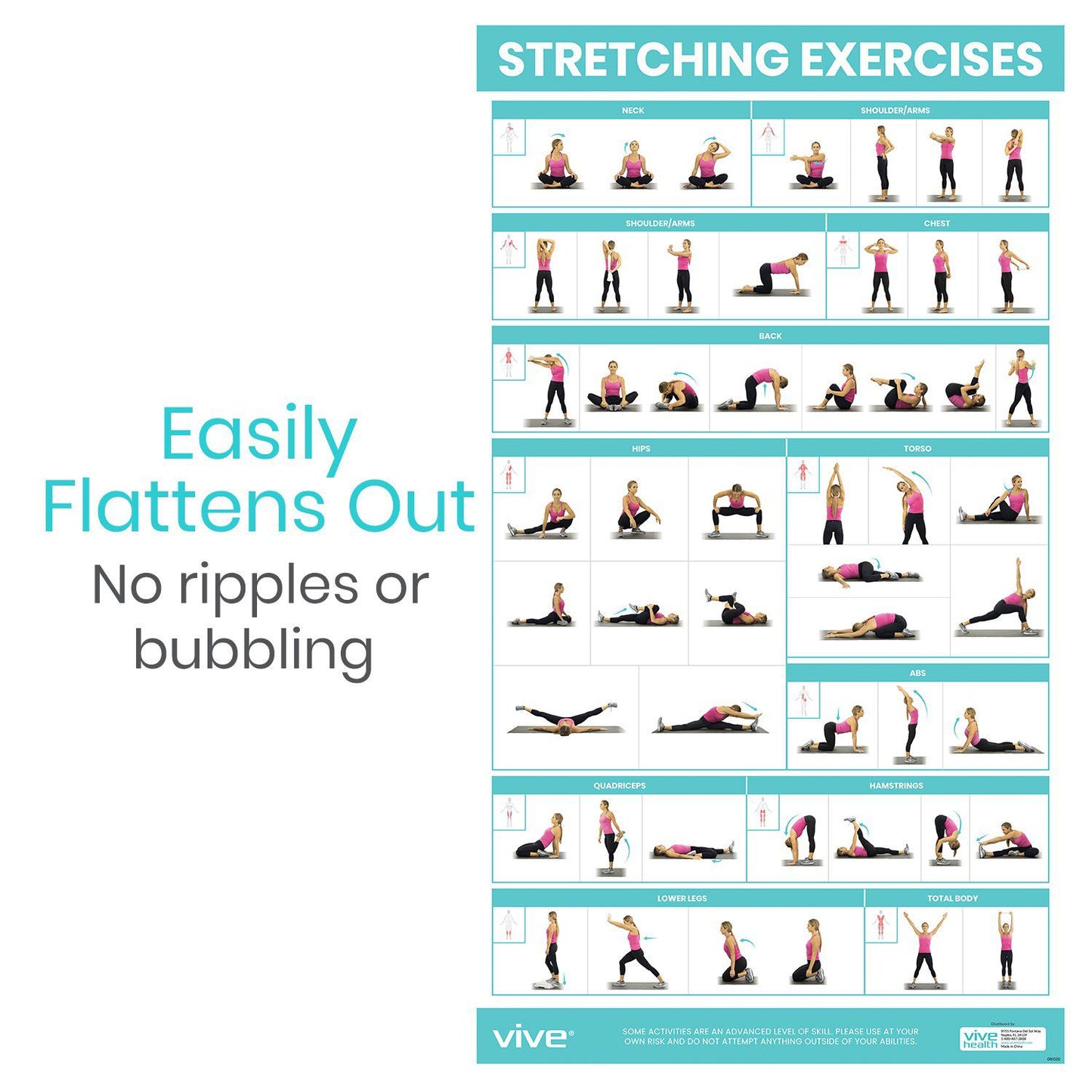 Stretching Workout Poster - stretching-workout-poster