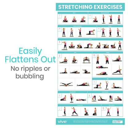 Stretching Workout Poster - stretching-workout-poster