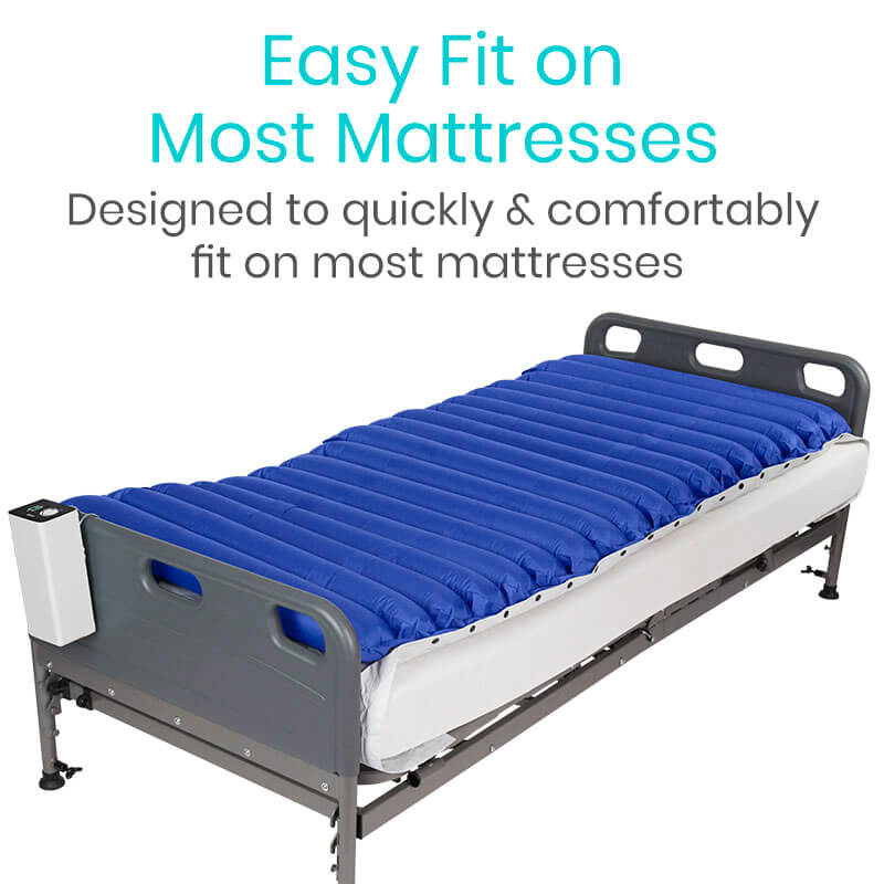5" Alternating Pressure Pad - Bedsore Prevention - alternating-pressure-mattress-overlay