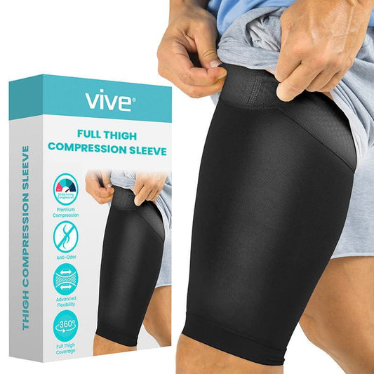 Thigh Compression Sleeve - Small - thigh-compression-sleeve