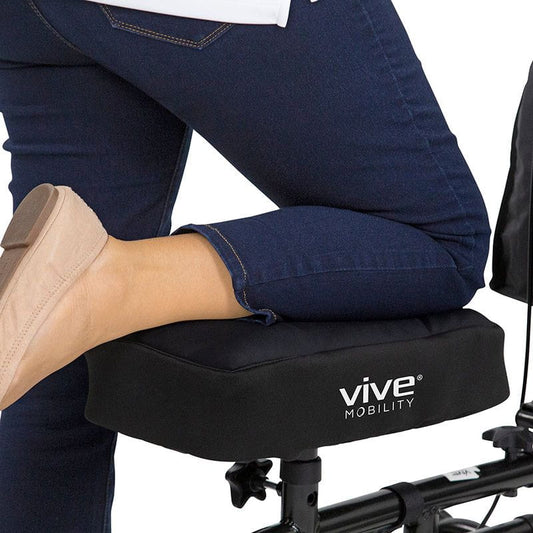 Memory Foam Knee Walker Pad - Default Title - knee-scooter-pad-cover