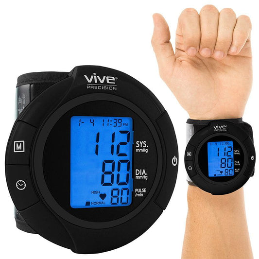 Wrist Blood Pressure Monitor Model: BT-V - Black - wrist-blood-pressure-monitor-model-bt-v