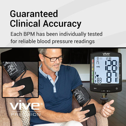 Blood Pressure Monitor Compatible with Smart Devices - blood-pressure-monitor-with-smart-device-compatibility