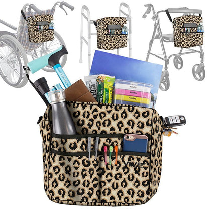 Rollator Bag - Grey - rollator-walker-bag