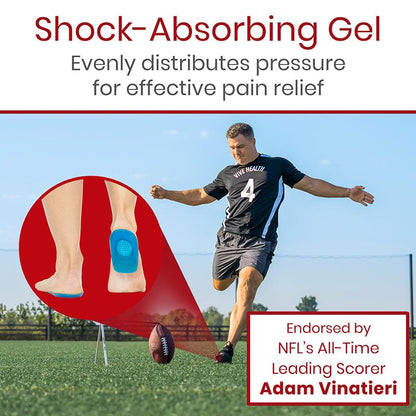 Gel Heel Cups - Men's - heel-cups-gel