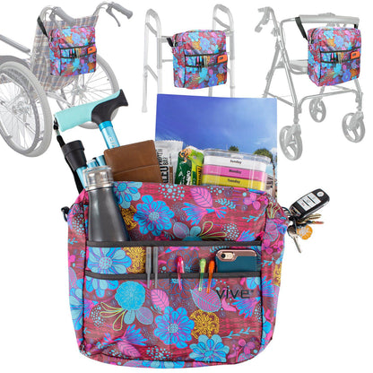 Rollator Bag - Royal Palm - rollator-walker-bag