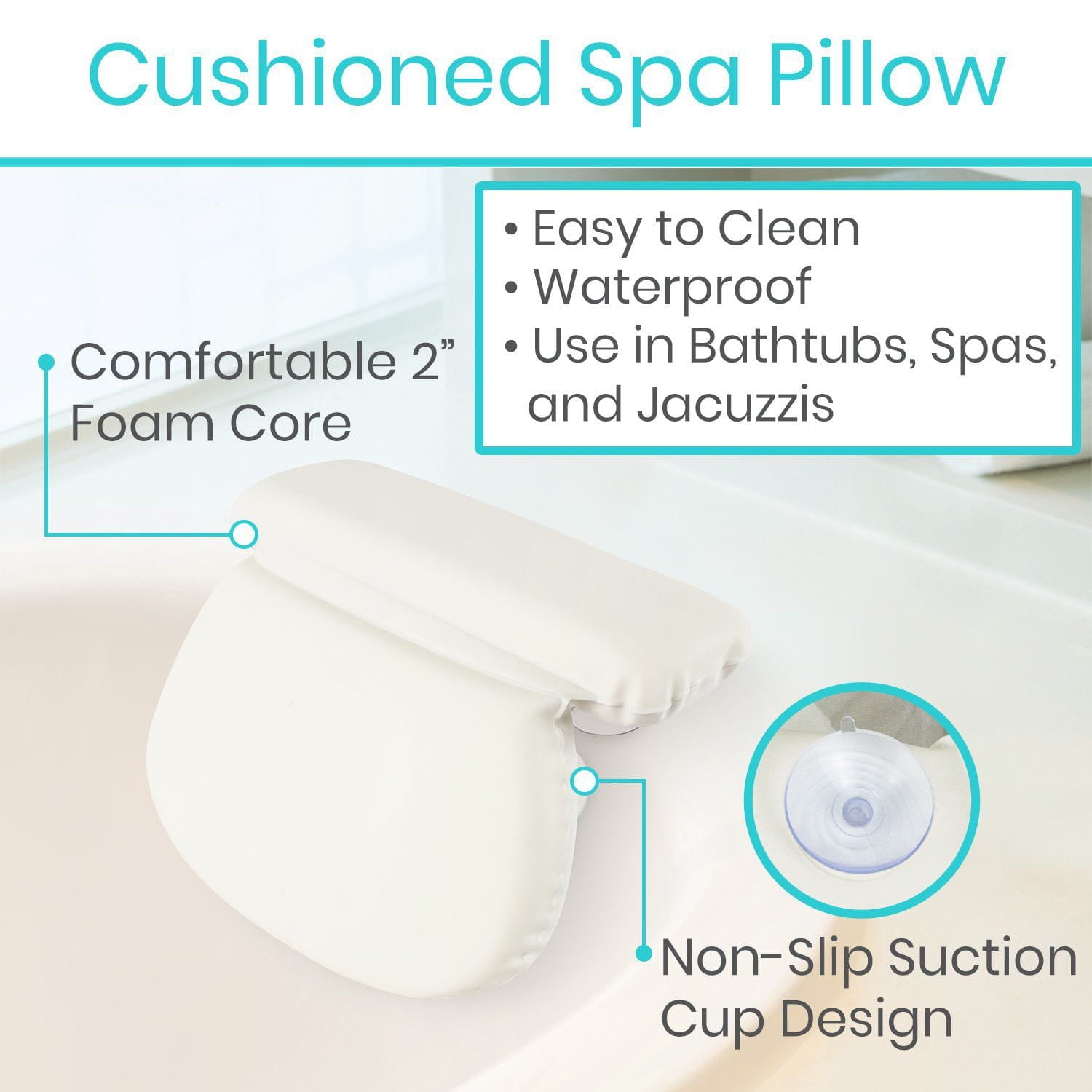 Spa Pillow - bath-pillow