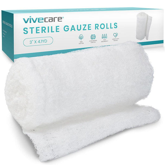 Gauze Rolls (Sterile) - 3 inch - gauze-rolls-sterile