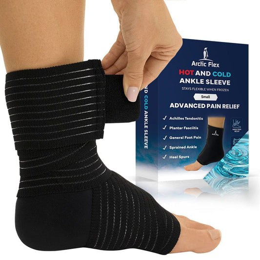 Hot And Cold Ankle Sleeve - Small - hot-and-cold-ankle-sleeve