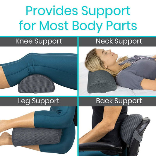 Half Moon Lumbar Cushion - 2.5" Thickness - half-moon-lumbar-cushion