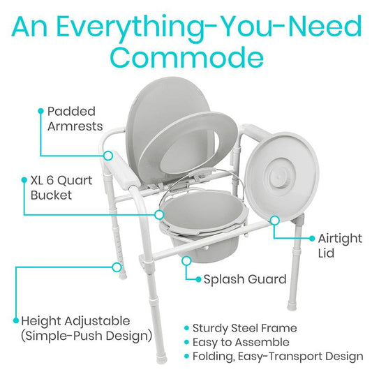 Folding Commode - commode